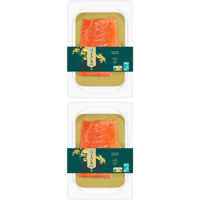 AH Zalmhaas gerookt 2-pack