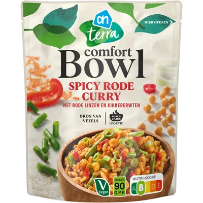 AH Terra Comfort bowl spicy rode curry