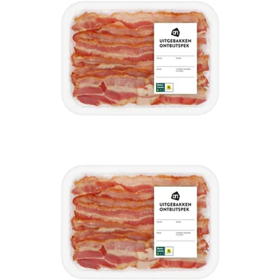 AH Uitgebakken ontbijtspek 2-pack