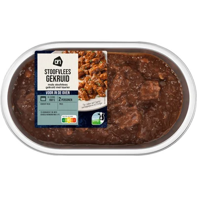 AH Voor in de oven stoofvlees gekruid