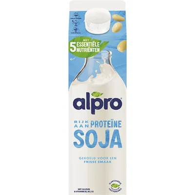 Alpro Sojadrink original gekoeld