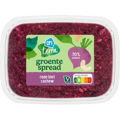 AH Terra Groentespread rode biet cashew