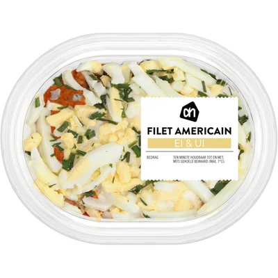 AH Filet americain ei en ui