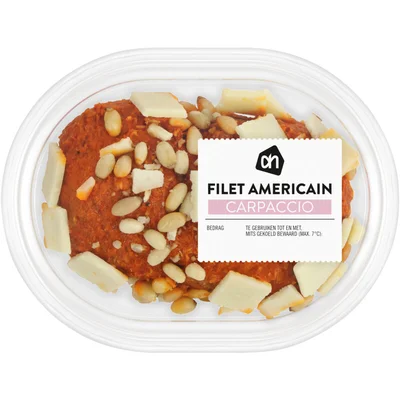 AH Filet americain carpaccio
