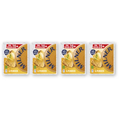 Milner Jong belegen 20+ plakken 4-pack