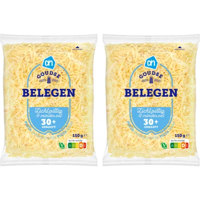 AH Goudse belegen 30+ geraspt 2-pack