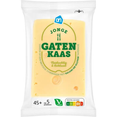 AH Jonge gatenkaas 45+ plakken