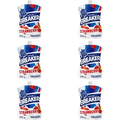 Melkunie Protein aardbei yoghurt 6-pack
