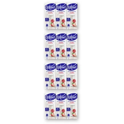 Optimel LL drinkyoghurt aardbei framboos 4-pack