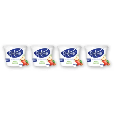 Optimel Magere kwark appel kaneel 4-pack