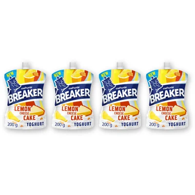 Melkunie Breaker lemon cheesecake yoghurt 4-pack
