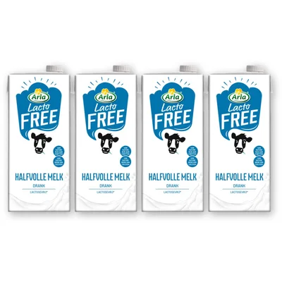 Arla Lactofree halfvolle melk 4-pack