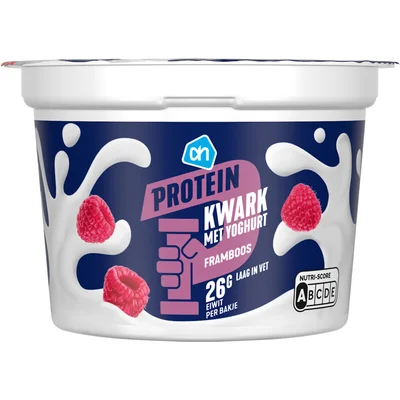 AH Protein kwark met yoghurt framboos