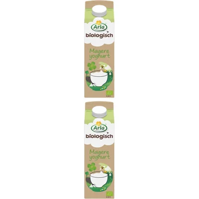 Arla Biologisch magere yoghurt 2-pack
