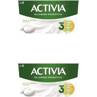 Activia Yoghurt naturel 2-pack
