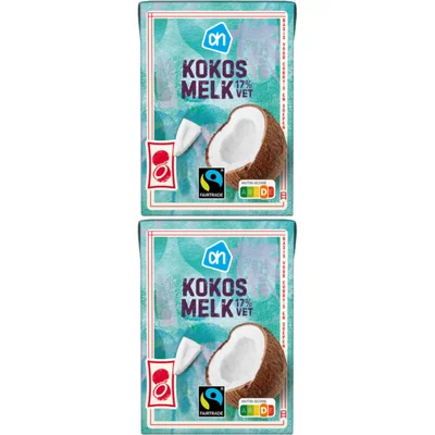 AH Kokosmelk 2-pack