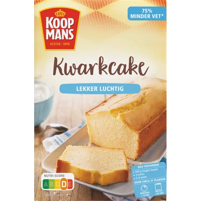 Koopmans Mix voor kwarkcake