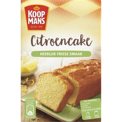 Koopmans Mix voor citroencake