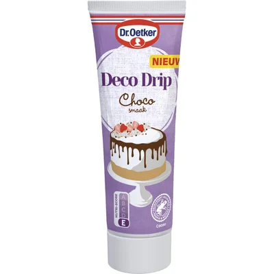 Dr. Oetker Deco drip choco smaak