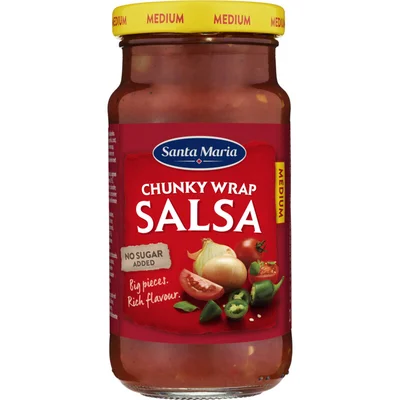 Santa Maria Chunky wrap salsa medium
