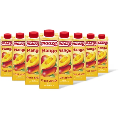 Maaza Mango fruit drink 8-pack