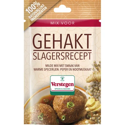 Verstegen Kruidenmix voor gehakt slagersrecept