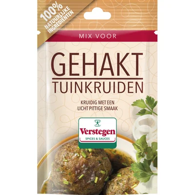 Verstegen Kruidenmix voor gehakt tuinkruiden