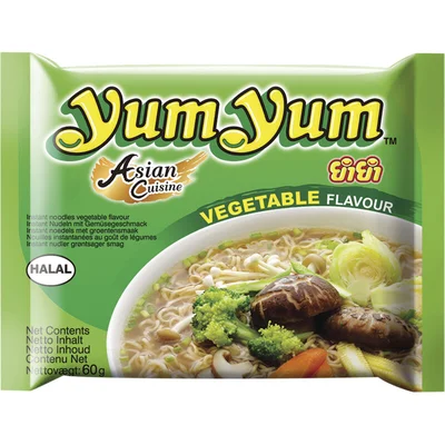 Yum Yum Vegetable flavour instant noodles