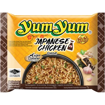 Yum Yum Japanese chicken flavour instant noodles
