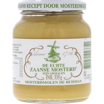 De Huisman Zaanse mosterd fijn gemalen