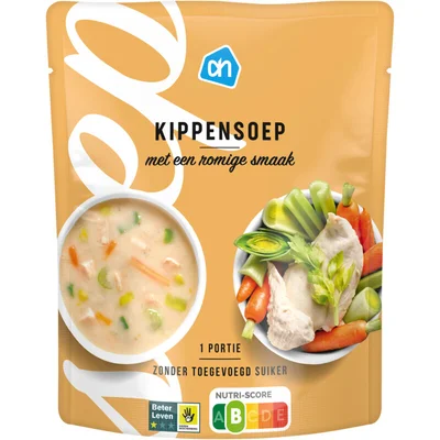 AH Romige kippensoep