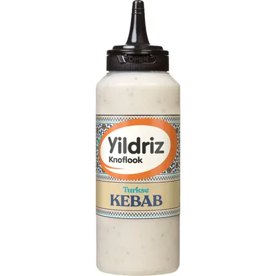 Yildriz Knoflook Turkse kebab