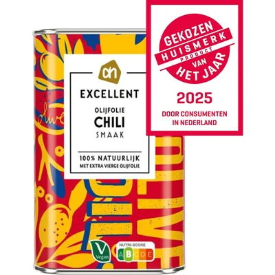 AH Excellent Olijfolie met chili smaak