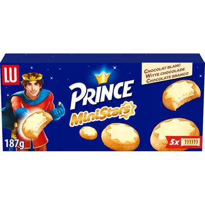 LU Prince ministars witte chocolade