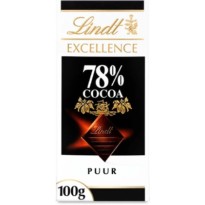 Lindt Excellence 78% pure chocolade
