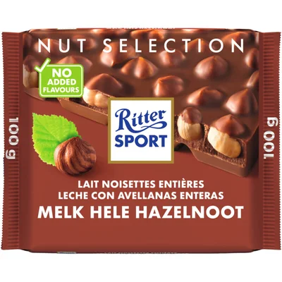 Ritter Sport Melk hele hazelnoot