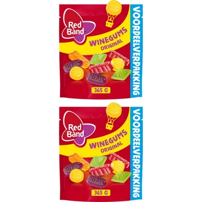 Red Band Winegums original vvp 2-pack