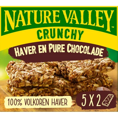 Nature Valley Crunchy haver en pure chocolade repen