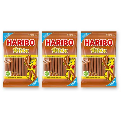Haribo Stixx cola 3-pack