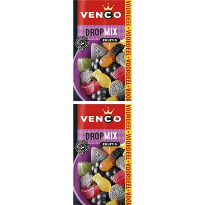 Venco Dropmix fruitig voordeel 2-pack