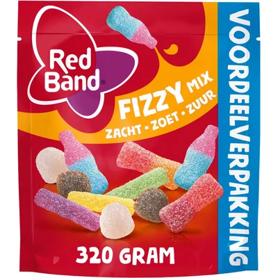 Red Band Fizzy mix voordeelverpakking