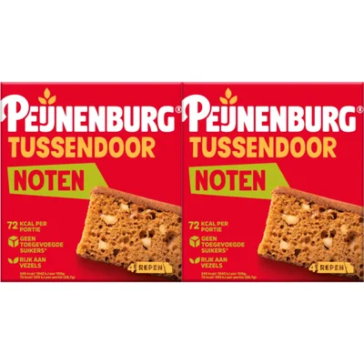 Peijnenburg Tussendoor noten 2-pack