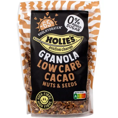 Holie's Granola low carb cacao nuts & seeds