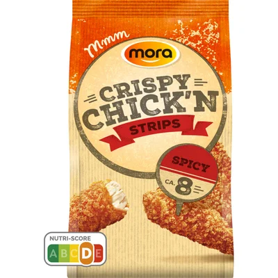 Mora Crispy chick'n spicy strips