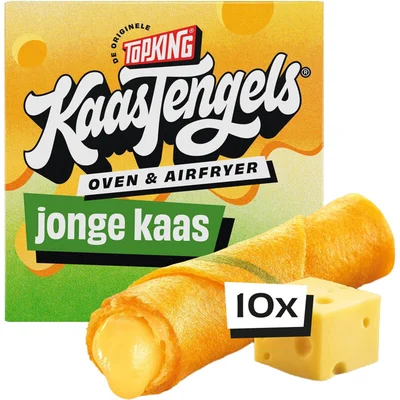 Topking Kaastengels jonge kaas oven & airfryer
