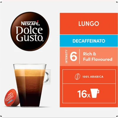 Nescafé Dolce Gusto Lungo decaffeinato capsules
