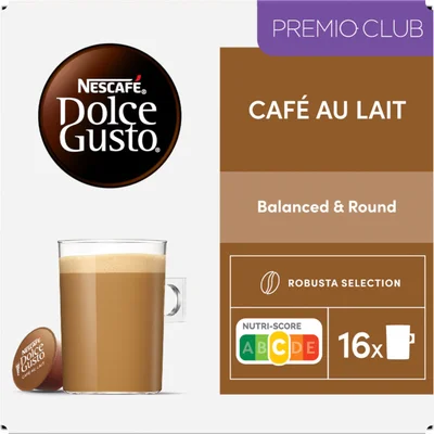 Nescafé Dolce Gusto Café au lait capsules