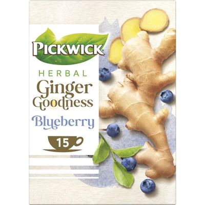 Pickwick Ginger goodness blueberry kruidenthee