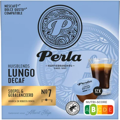 Perla Huisblends Dolce gusto compatible lungo decaf