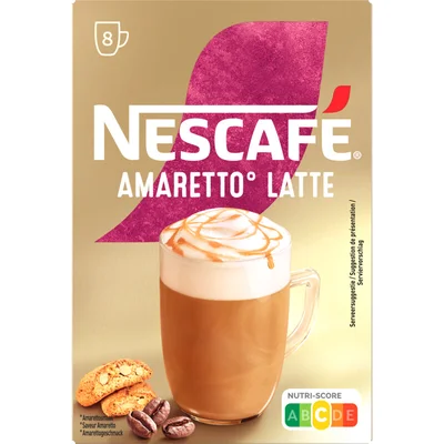 Nescafé Amaretto latte oploskoffie